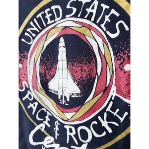 Vintage Shirt 80s 90s NASA Space Shuttle USA‎ Medium Single Stitch
